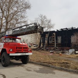 В Соликамске сгорело историческое здание