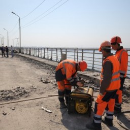 Ремонт на Чусовском мосту