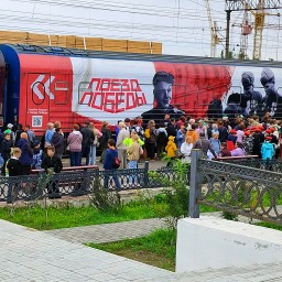 «Поезд Победы» в Соликамске